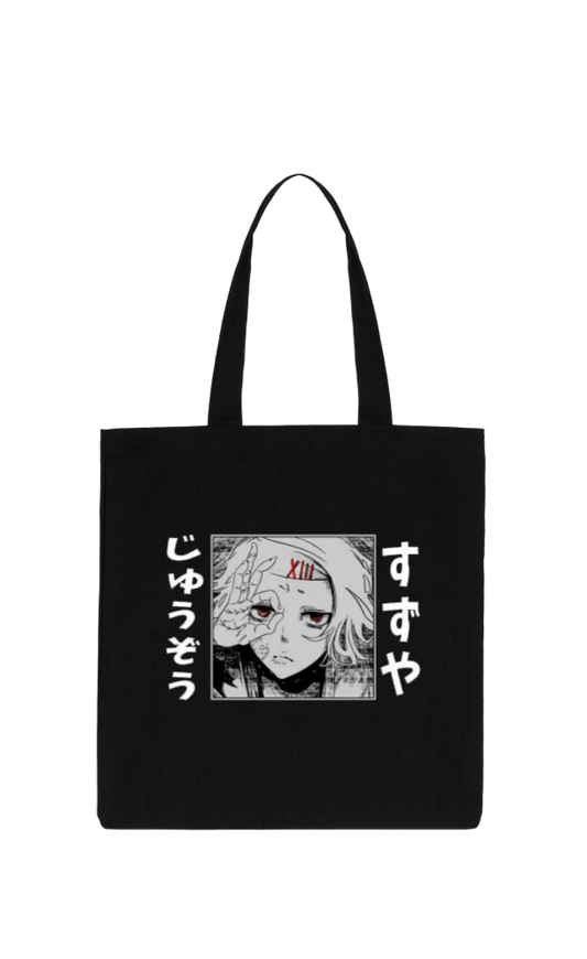 Tokyo ghoul tote bag Black 14