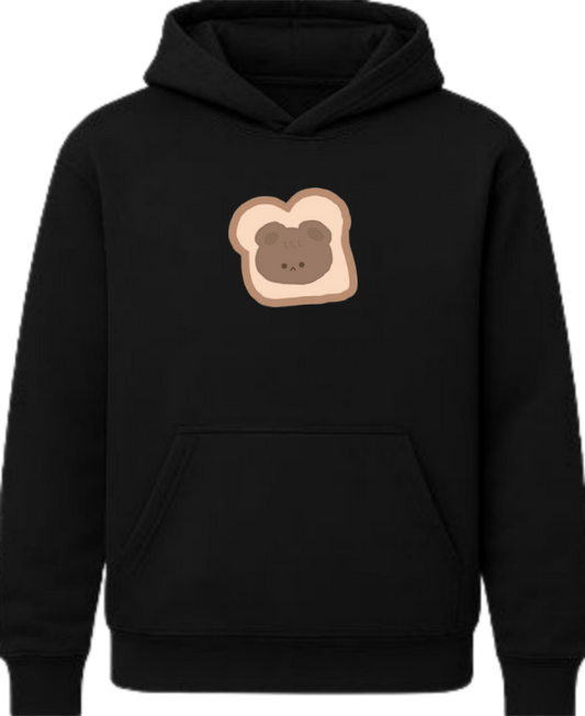 bear Oversize Hoodie Black 14