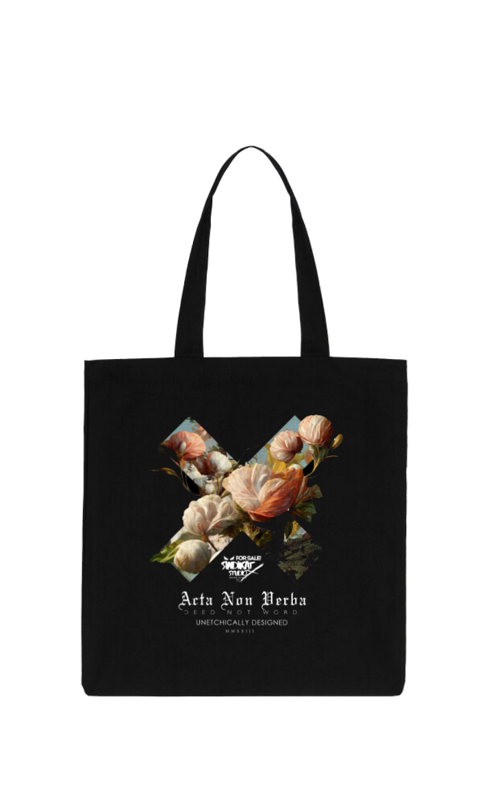 Acta Non Verba tote bag Black 108