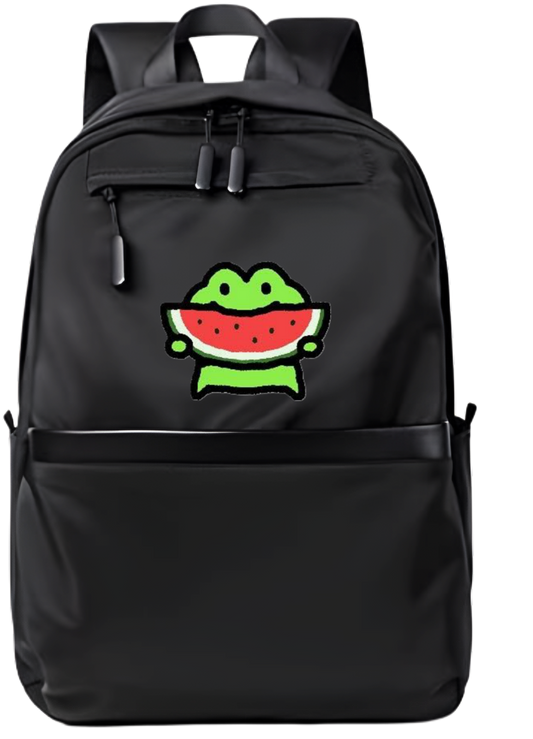 frog School Back bag bag 14