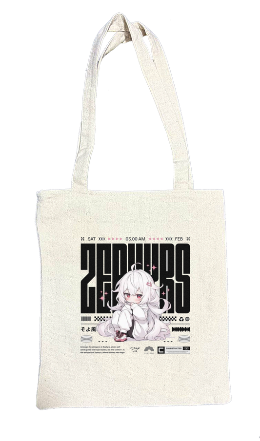 RANDOM ANIME GIRL tote bag Beige 14