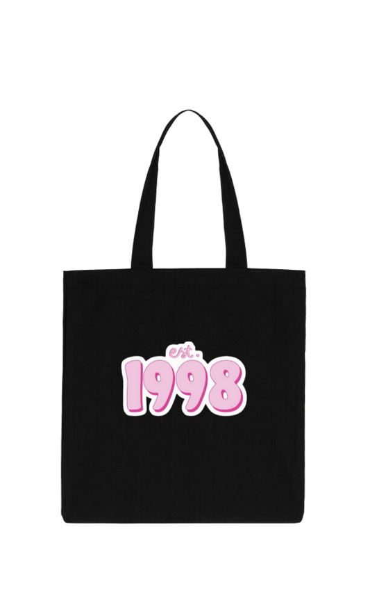 age tote bag Black 1998