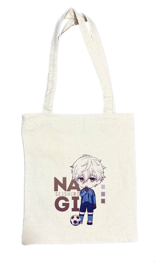 blue lock tote bag beige 14