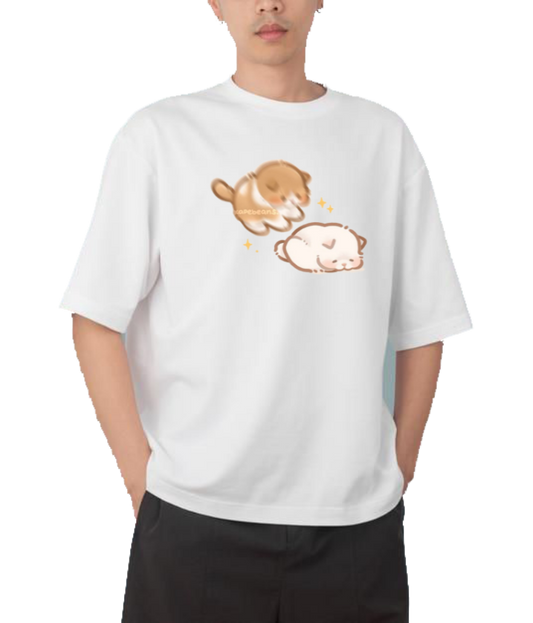 cat One Size t- shirt White 14
