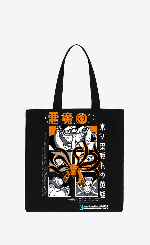 Naruto Shippuden tote bag Black 14