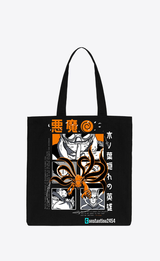 Naruto Shippuden tote bag Black 14