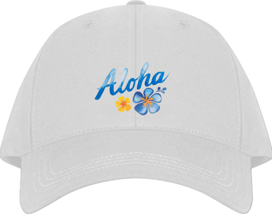 Summer Vibes Baseball cap White 14