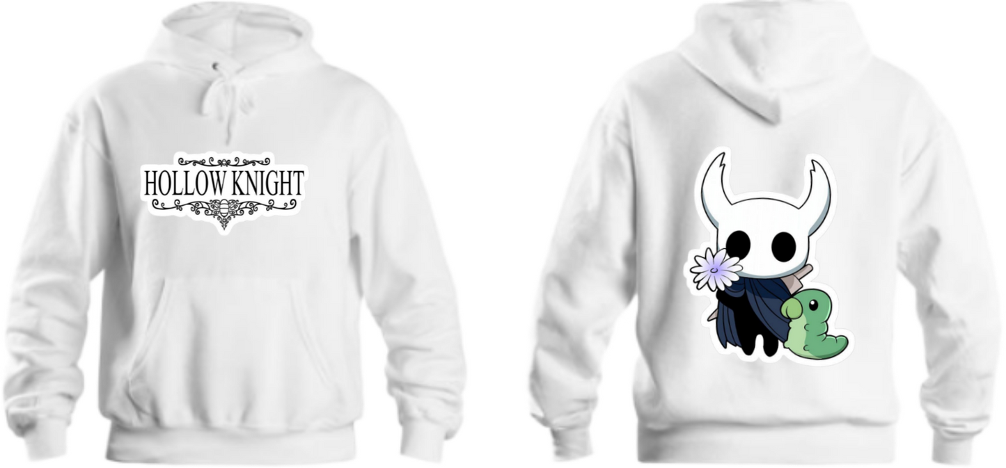 Hollow Knight One Size hoodie White Back 14