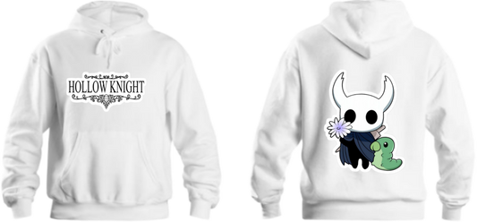 Hollow Knight One Size hoodie White Back 14