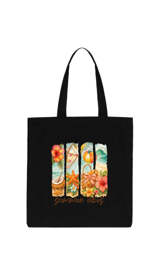 Summer Vibes tote bag Black 14