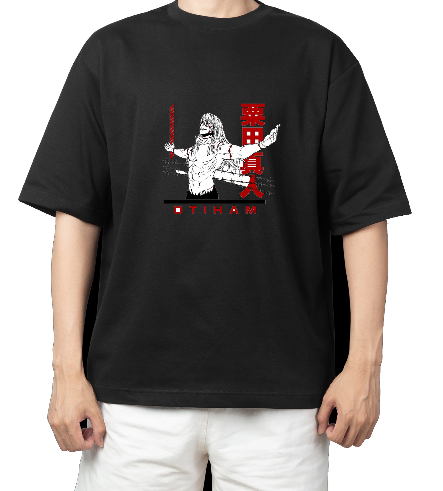tjujutsu kaisen GOJO Oversize t- shirt Black 14