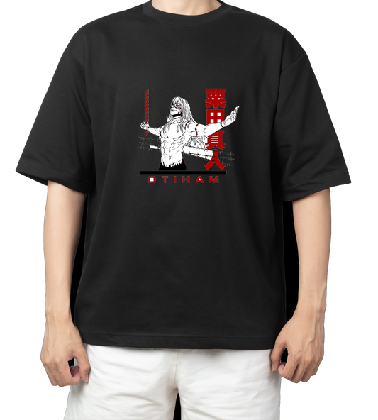 tjujutsu kaisen GOJO Oversize t- shirt Black 14