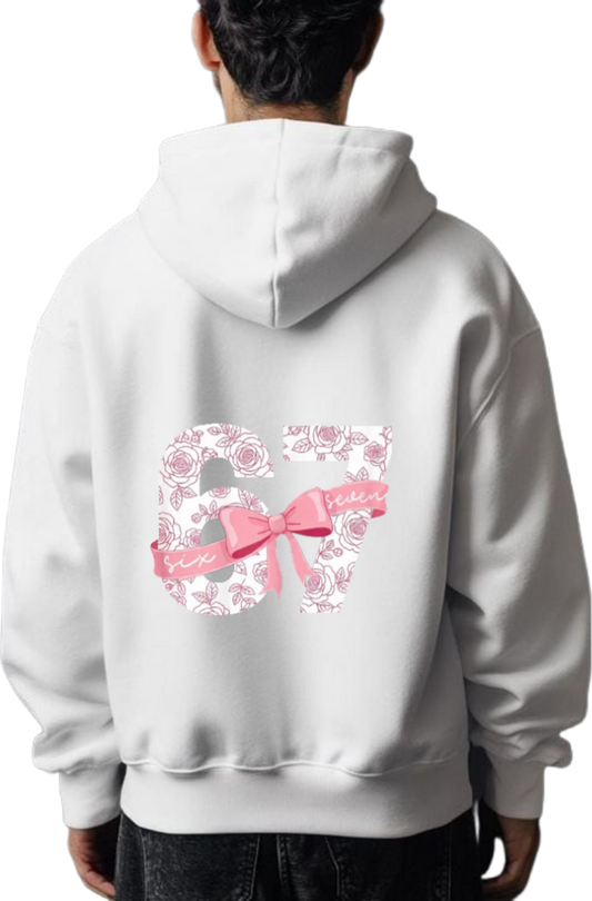 designs 67 Oversize Hoodie White Back 14