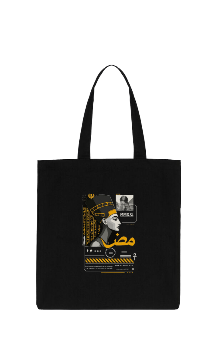 Egypt tote bag Black 14