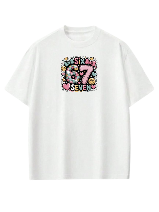 67 designs One Size t- shirt White 14