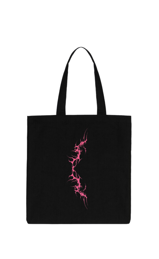 Goth tote bag Black 14