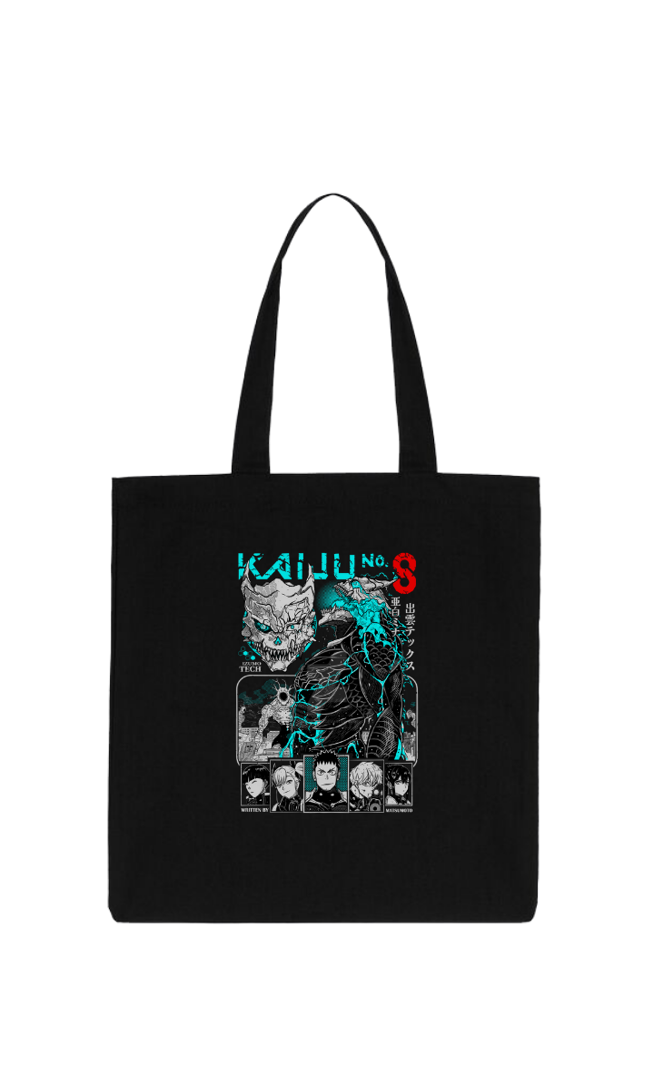 Kaiju No. 8 tote bag Black 14