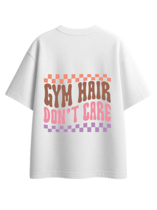 workout gym pilates One Size t- shirt White Back 14