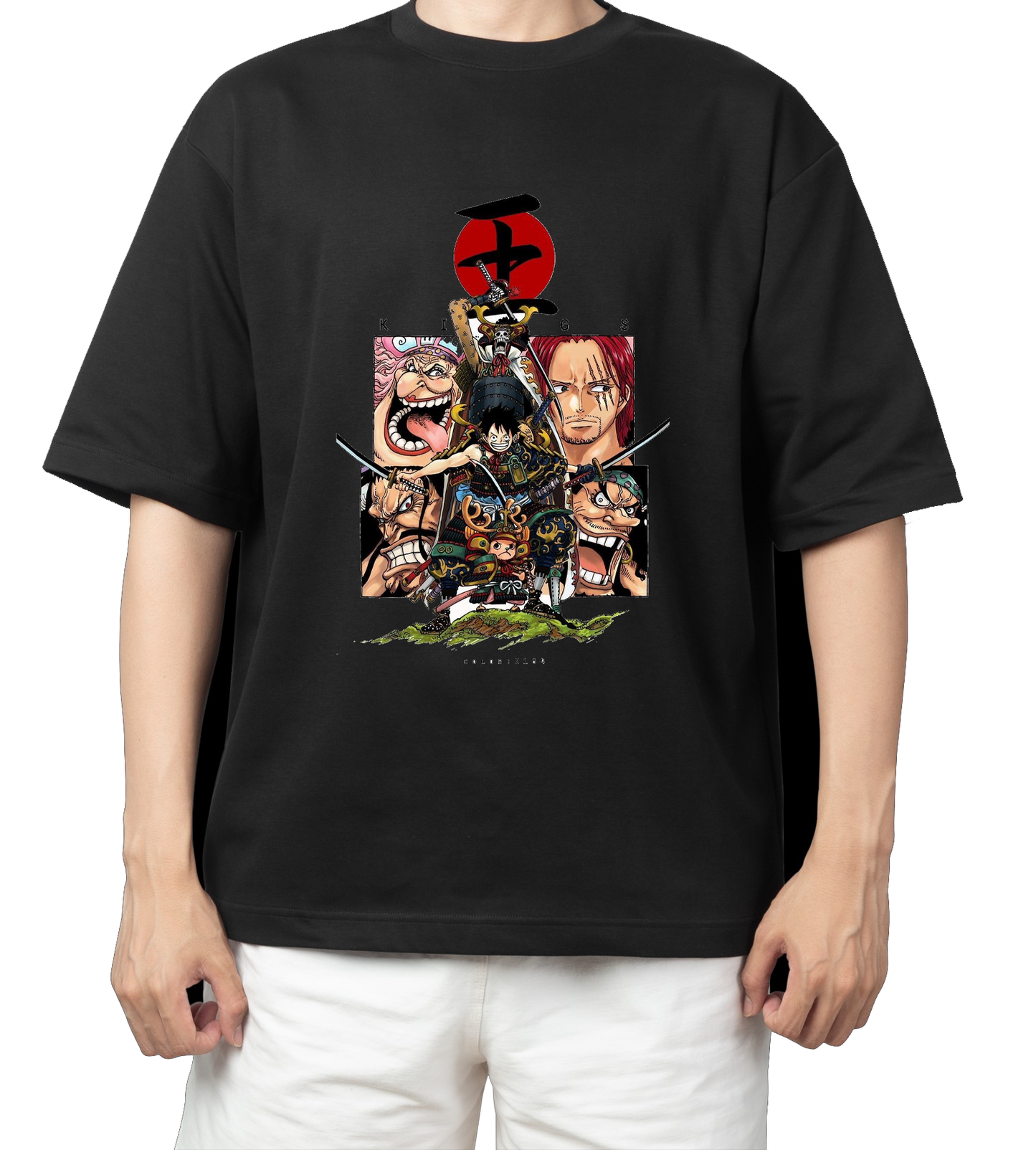 one piece t- shirt One Size Black 14