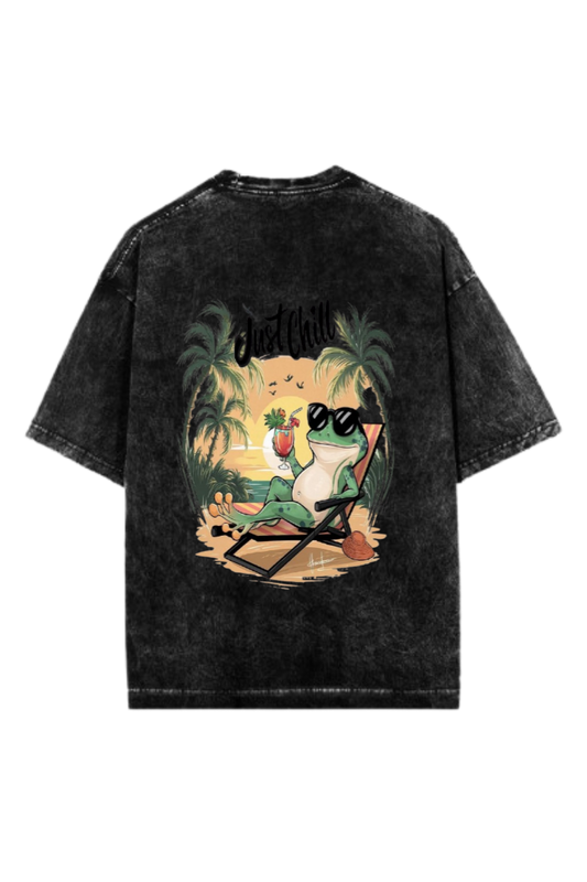 Summer Vibes One Size t- shirt Washed Back 14
