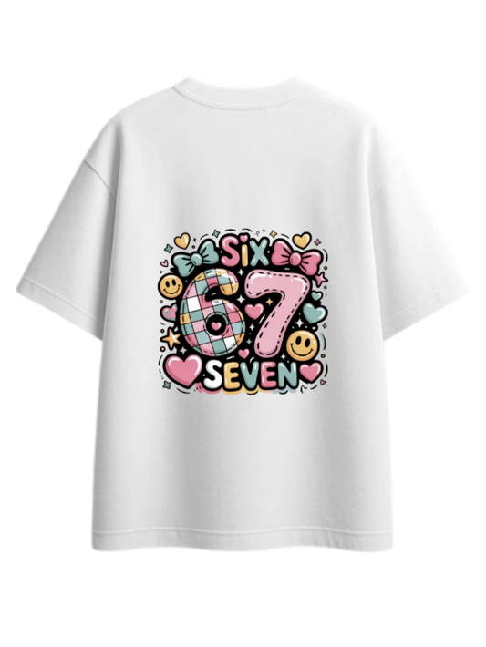67 designs One Size t- shirt White Back 14