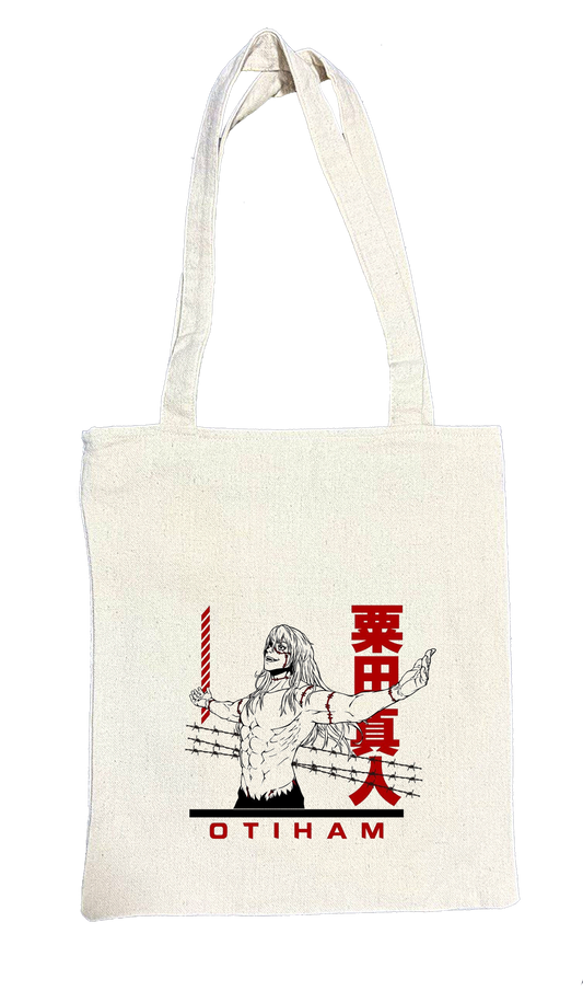 jujutsu kaisen GOJO  tote bag biege 14