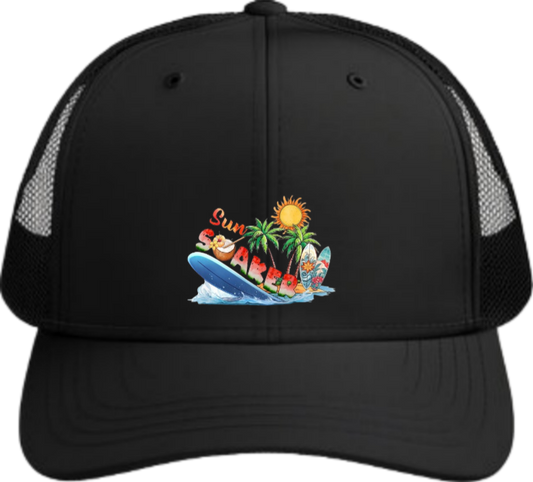 Summer Vibes Baseball cap Black 14