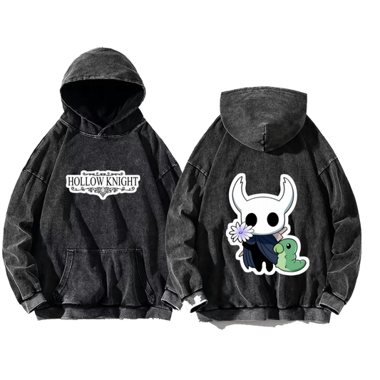 Hollow Knight One Size hoodie Washed Back 14