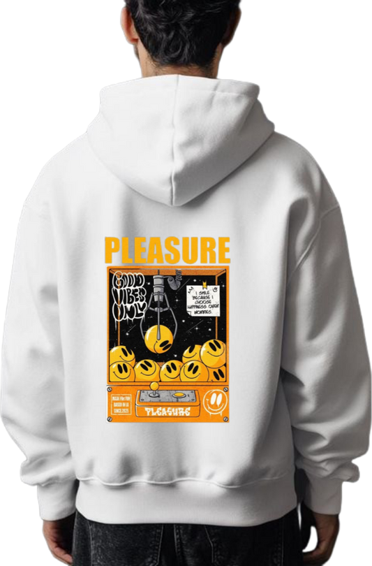 aliens Oversize Hoodie Back White 14