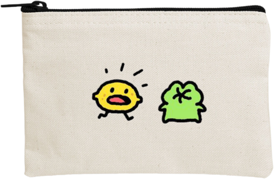 Frog wallet pencil case Beige 14