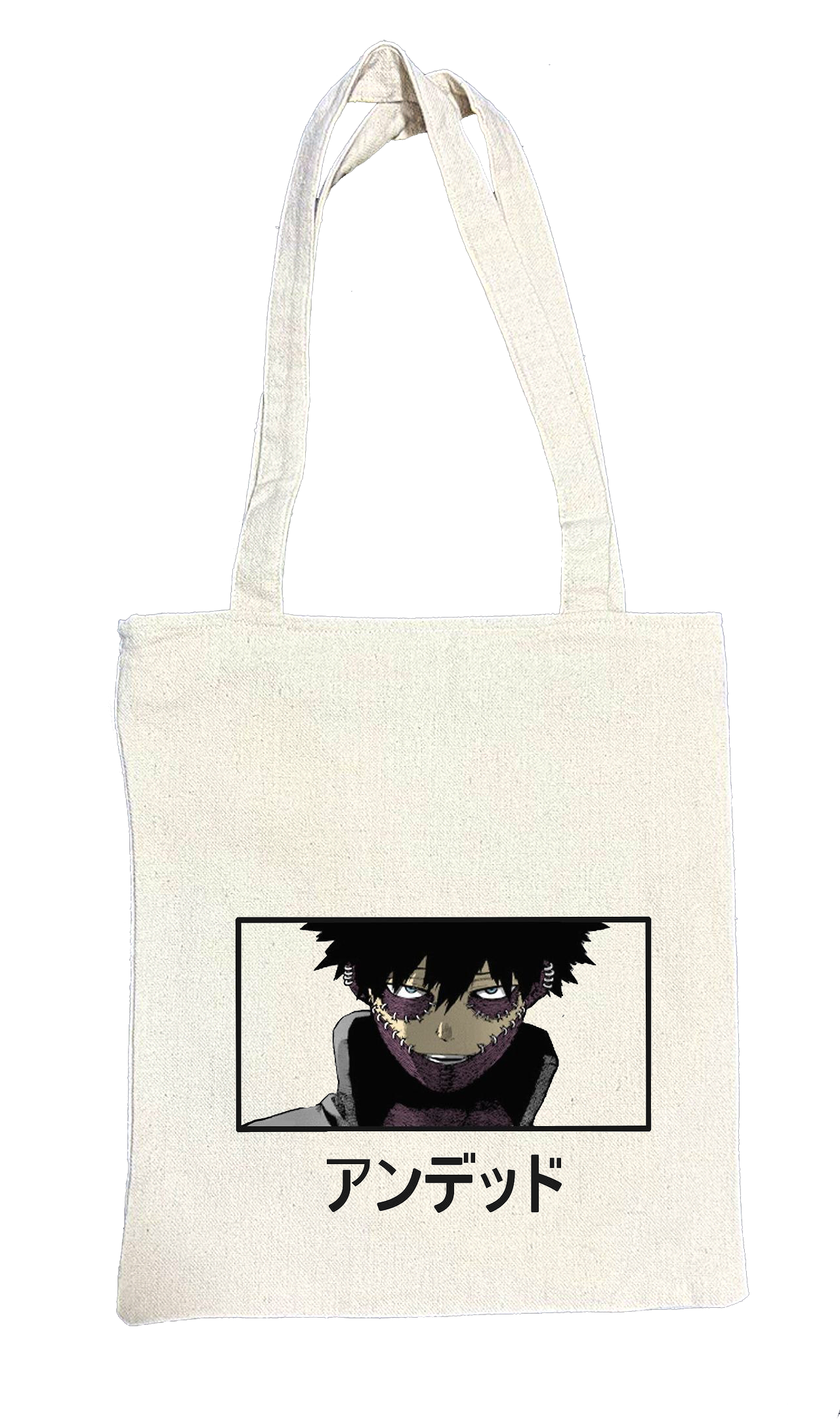 bnha boku no hero academy tote bag beige 14