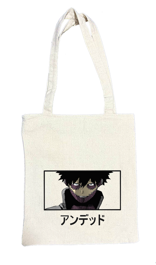 bnha boku no hero academy tote bag beige 14