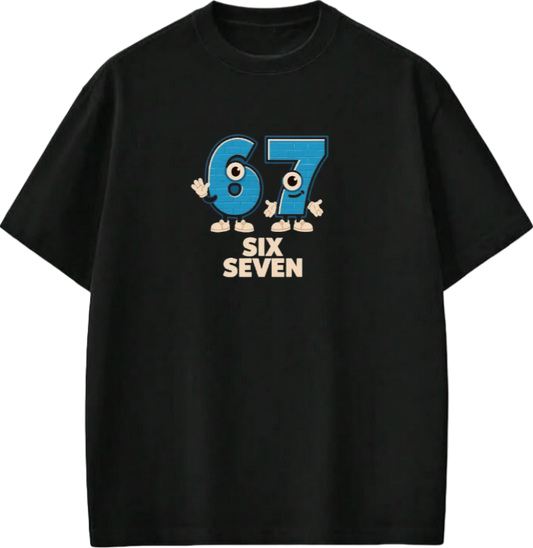 67 designs One Size t- shirt Black 14