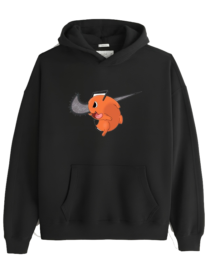 Chainsaw Man One Size hoodie Black 13