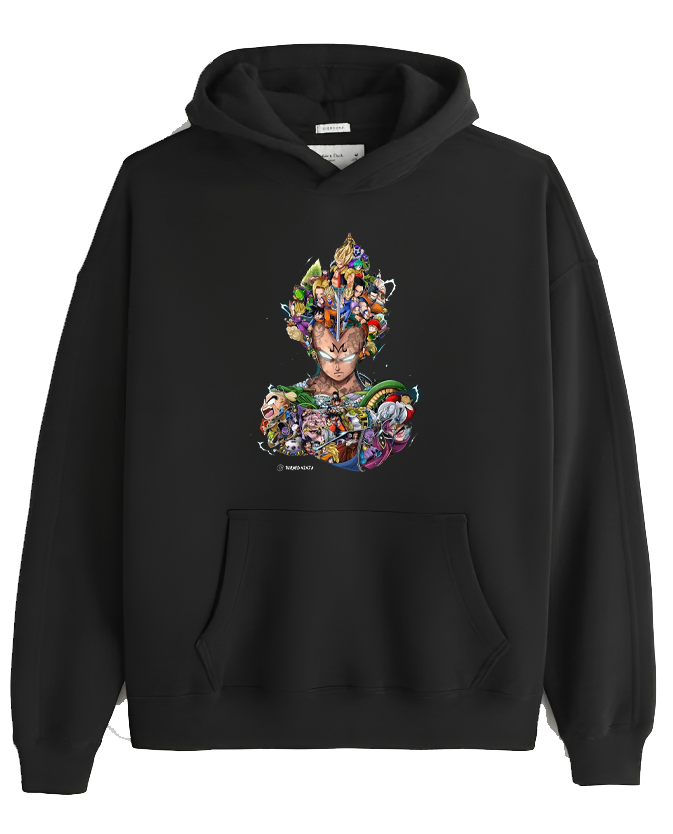Dragon Ball One Size hoodie Black 14