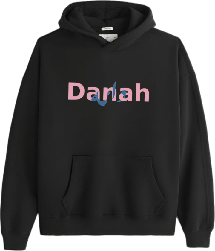 names One Size hoodie Black Danah 14