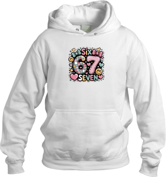 designs 67 Oversize Hoodie White 14