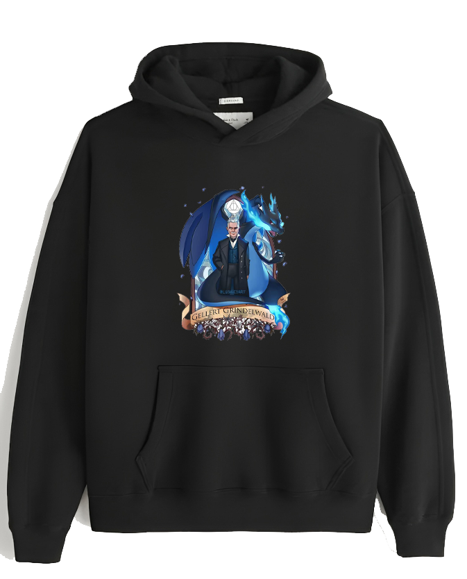 Harry Potter One Size hoodie Black 14