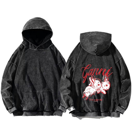 Cance One Size hoodie Washed Back 14