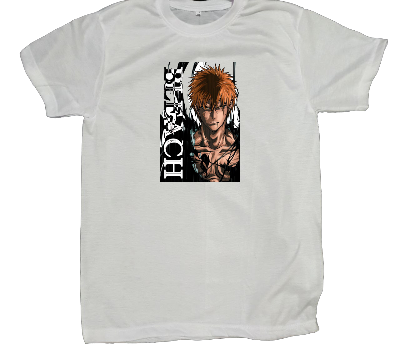 Bleach t- shirt fat White 14