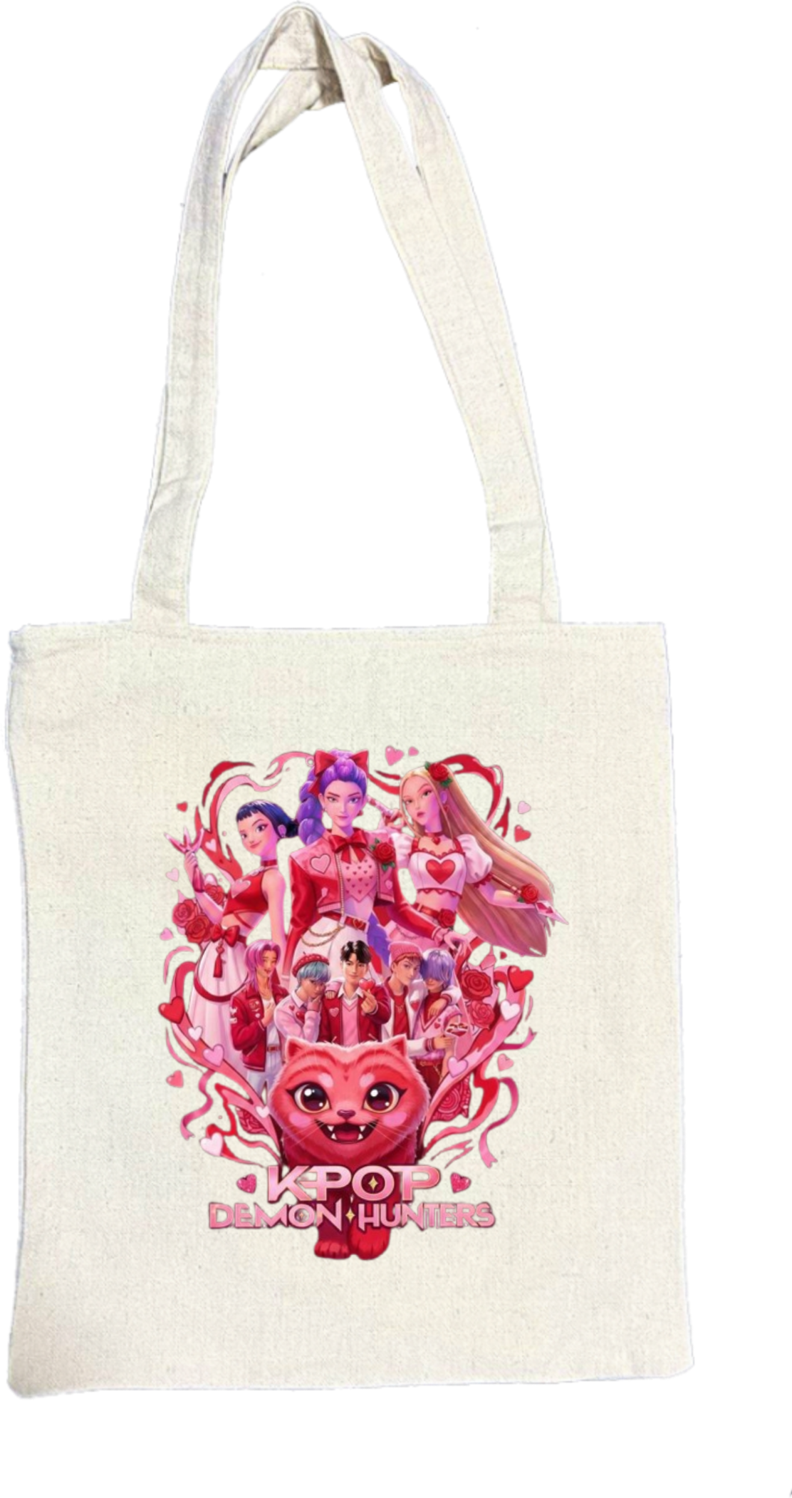 Hunterix kpop tote bag Beige 14