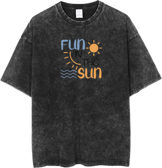 Summer Vibes One Size t- shirt Washed 14