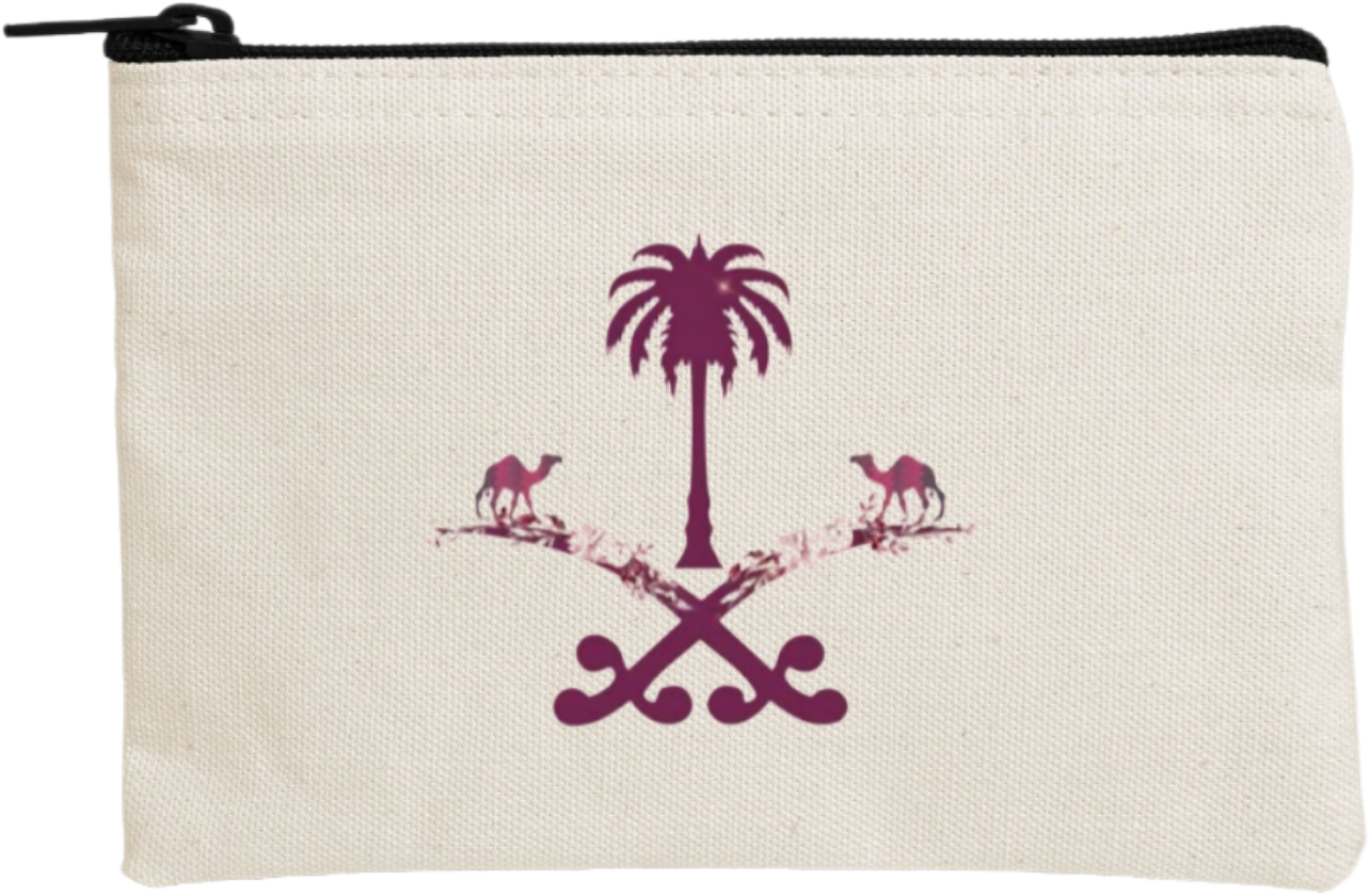 SaudIa Arabia saudi wallet pencil case Beige 14