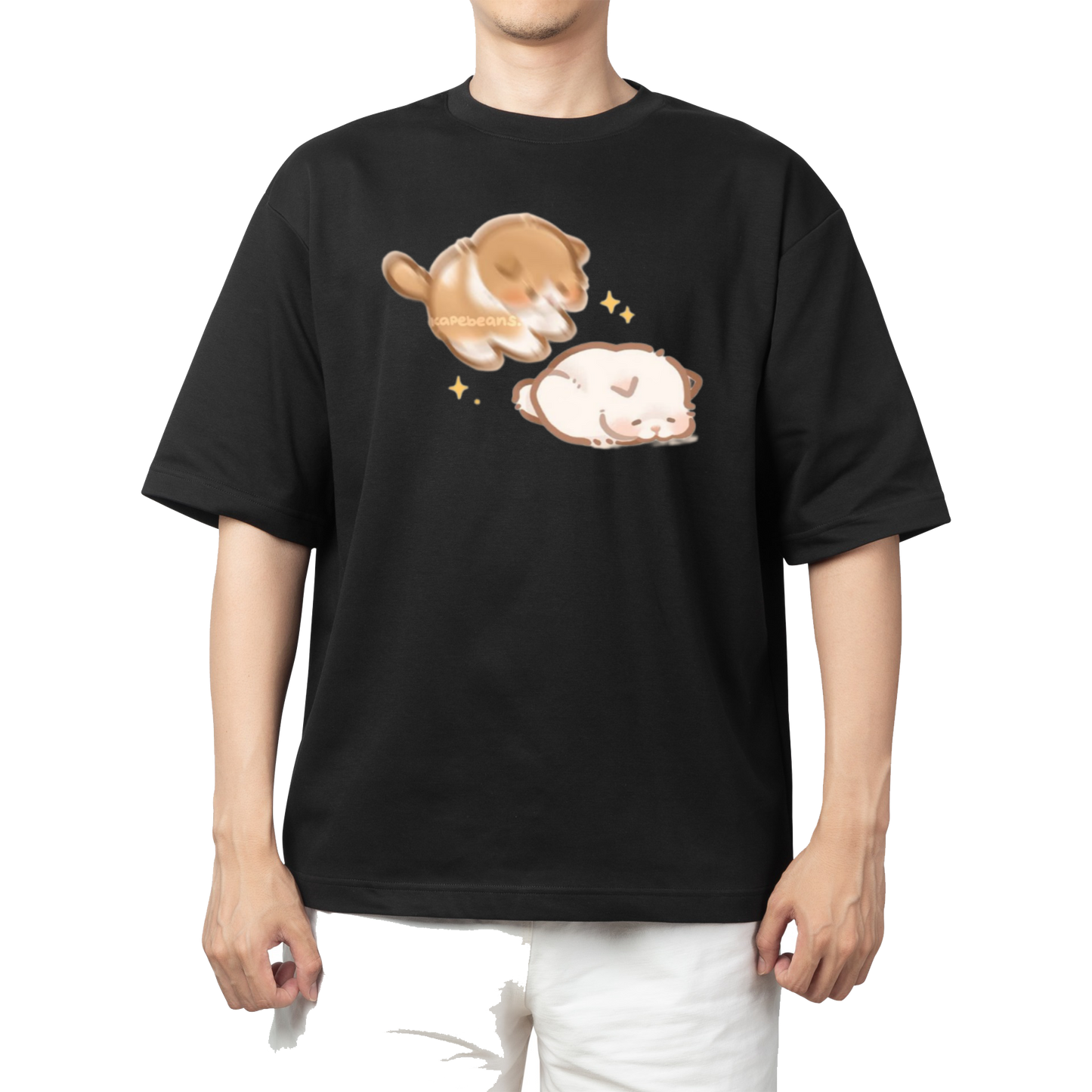 cat One Size t- shirt Black 14