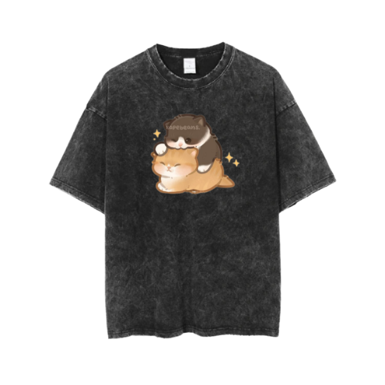 cat One Size t- shirt  Washed 14