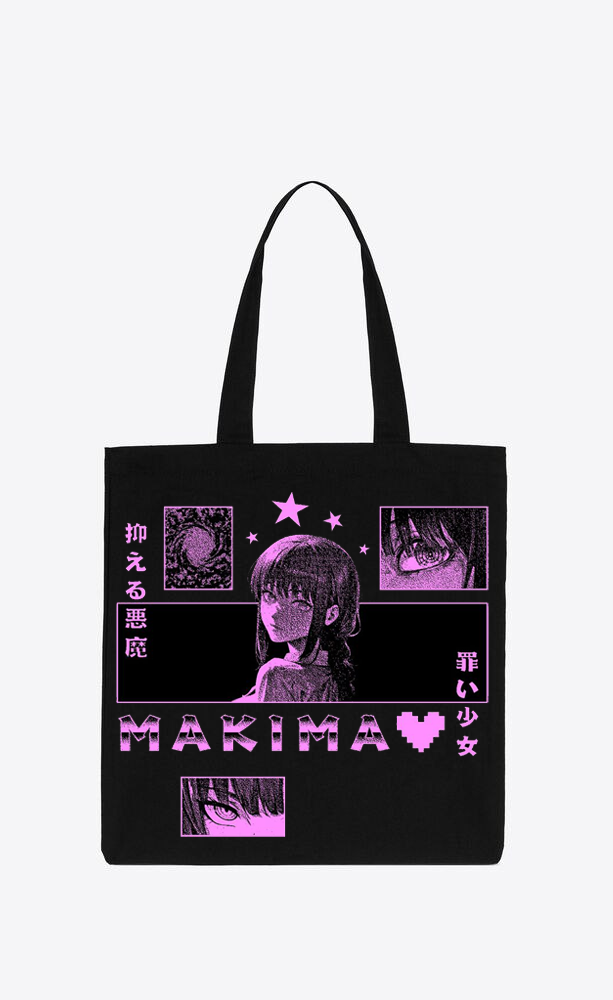 Chainsaw Man tote bag Black 14