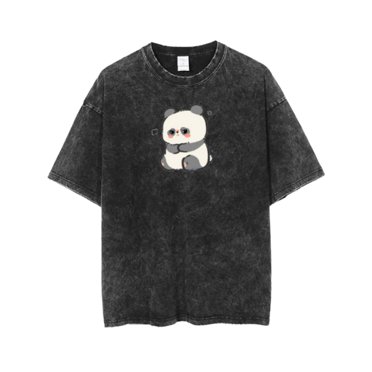 PANDA One Size t- shirt Washed 14