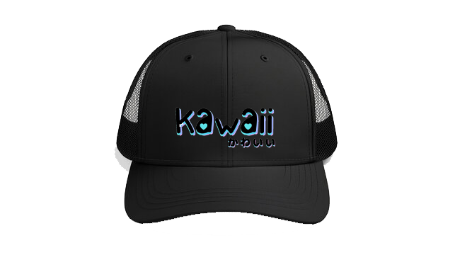 Baseball cap Black Kawaii 200