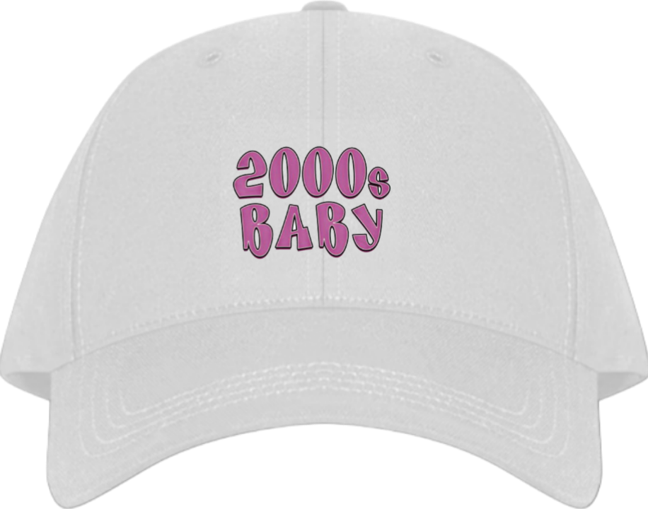 2000s BABY Baseball cap White 150