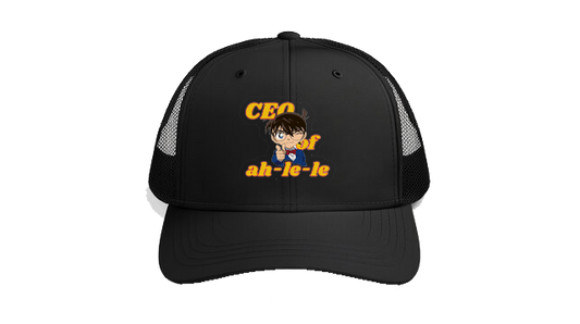 Baseball cap Black CEO of ah-le-le 202